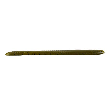 Berkley PowerBait Bottom Hopper Fishing Soft Bait - color: Green Pumpkin, size: 4 3/4"