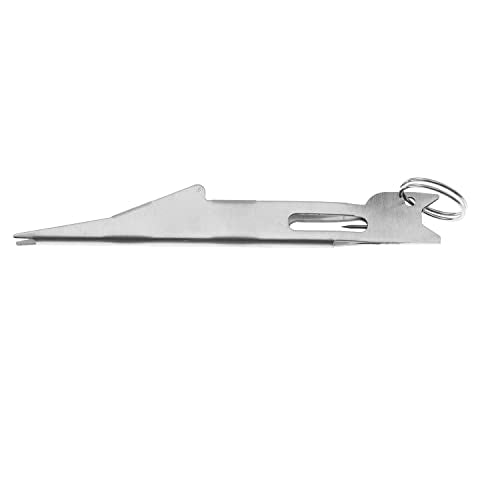 ZYAMY Tie Quick Knot 10cm Fishing Knot Tying Tool Quick Tie Fishing Knot Tool, Fly Fishing Angler Accessories for Hooks, Lures and Lines