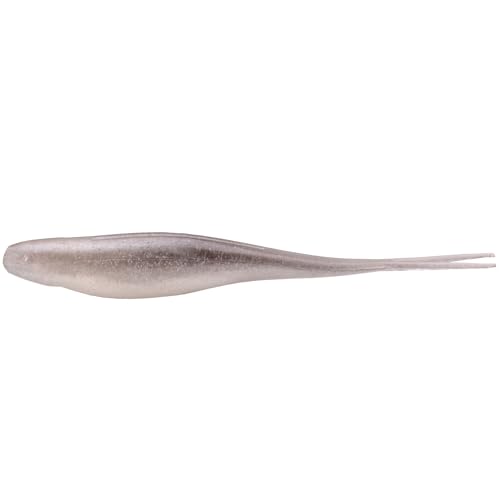 Strike King 3X Z Too Soft Jerkbait Fishing Lure, 5", Salt-Impregnated - color: Gray Glimmer Pearl Belly, size: 7"