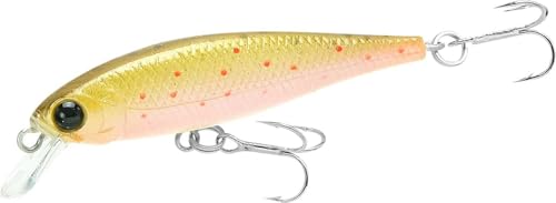 LUCKY CRAFT Pointer 48S, Sinking, Freshwater Lake Bass Fishing Lure, Jerkbait, Silent, Fishing Gear, Fishing Accessories, Fishing Tackle, Rainbow Trout, Brown, Brook, Tiger Perch - color: 803 Brown Trout