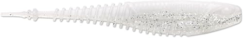 CrushCity Freeloader Soft Plastic Swimbait Minnow, Natural Swimming Action for Jig Heads & Multi-Species Bass Fishing - size: One Size (Pack of 1)