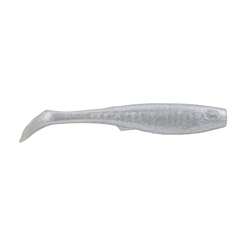 Berkley Gulp! Saltwater Paddleshad Fishing Soft Bait - color: Chrome, size: 4"