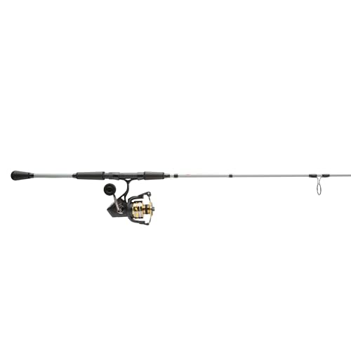 Penn Battle IV Spinning Reel and Fishing Rod Combo - size: 5000 Size Reel - 7' - Medium Heavy - 1pc, style: Battle IV Le