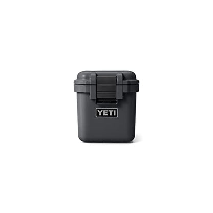 YETI LoadOut GoBox Collection, Divided Waterproof Cargo Case, Dry Box, Camera Case, Fishing Tackle Box - color: Charcoal, size: GoBox 15