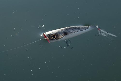 Berkley Bullet Pop Fishing Hard Bait - color: Perfect Ghost, size: 1/2 oz