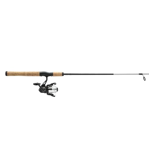 Shakespeare Cirrus 6'6" Spinning Fishing Rod and Reel Combo, 2-Piece Graphite Rod Blank, Size 30 Spinning Reel, Pre-Spooled with Monofilament Fishing Line