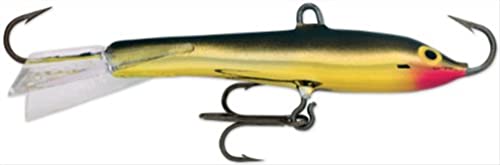 Rapala Vertical Jigging Rap – Ice Fishing Lure – Ice Fishing Jigging Lure | Walleye Pike and Perch Jig - color: Gold, size: Body Length: 2"