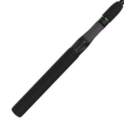 Hotcast Fiberglass Casting Rod, 6-Foot 6-Inch, 2-Piece, Medium Power, Green, Fishing Pole