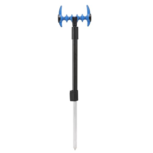 RiToEasysports Fishing Rod Bracket Set, High Strength Fishing Rod Holders 2 Pack with Telescoping Ground Spike, for Stand