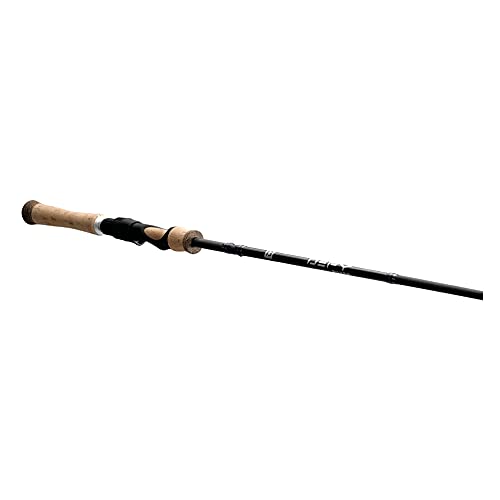 13 Fishing - Defy Silver - Spinning Fishing Rods - size: 6'6" L (Light) - 2 Piece Rod