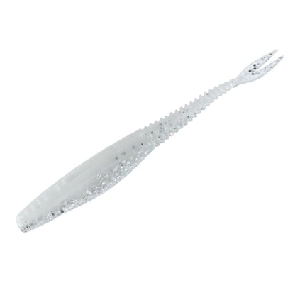 Strike King Mach Skooler Fishing Lure, Soft Plastic Jerkbait, Heavily Salted, Sleek Design, Erratic Action - color: MACH Flash, size: 4"