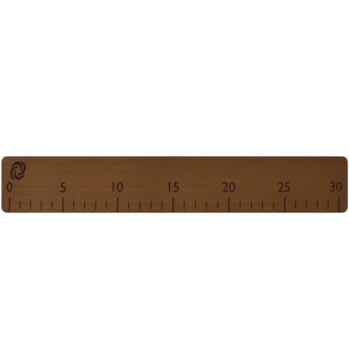 30" Fish Ruler for Boats, Laser Engraved Peel and Stick EVA Foam Fish Measuring Board, Fishing Measurement Tape for Fishing Boats, Yachts, Kayaks - color: Mocha
