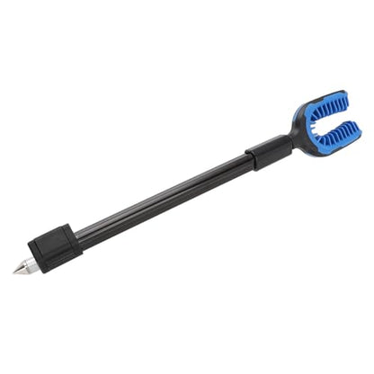 RiToEasysports Fishing Rod Holder, Sturdy ABS TPR Material Fishing Rod with Adjustable Aluminum Alloy Ground Spike, for Carp Gear Accessories
