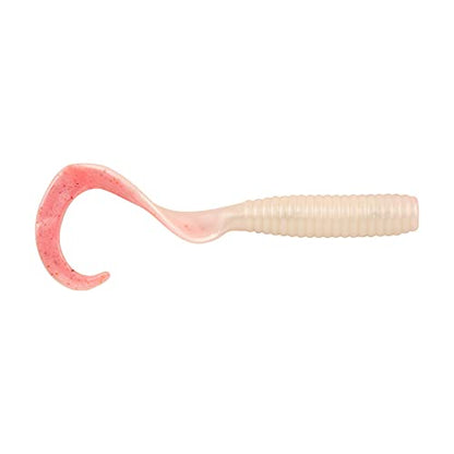 Berkley Gulp! Grub Saltwater Fishing Soft Bait - color: Pink Shine, size: 8- Inch