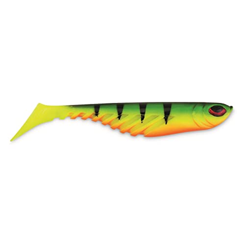 Berkley PowerBait Ripple Shad Fishing Soft Bait - color: Fire Perch, size: 3" (10 Count)
