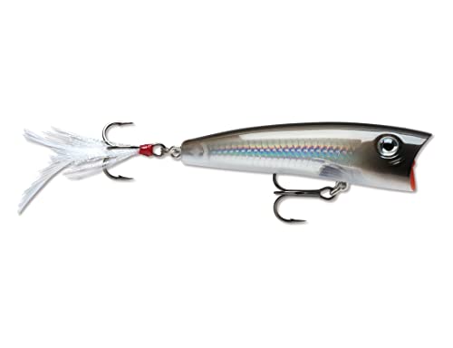 Rapala Rapala X Rap Pop 07 Fishing Lure 2 75 Inch - color: Pearl Grey Shiner, size: Size 7, 2-3/4 Inch- 3/8 oz