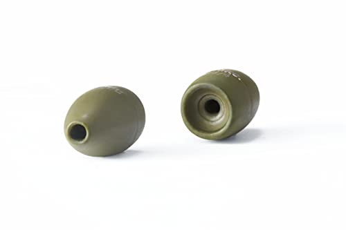 97% Pure Tungsten Flipping Weights - 10 Pack / 5 Pack - Nako Tungsten Weights - Fishing Sinkers for Bass Fishing - color: No Chip Green Pumpkin, size: 1/16 oz - 10 pack
