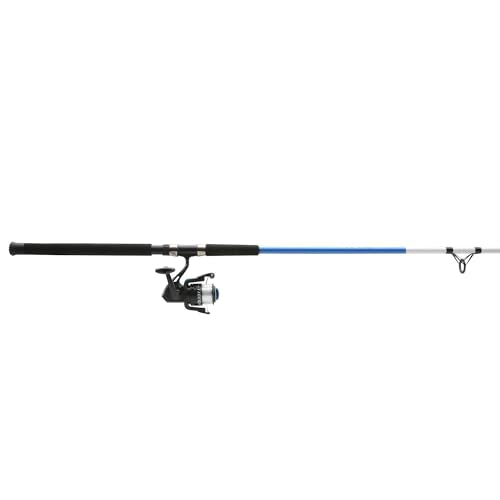 Shakespeare Spinning Reel and Fishing Rod Combo - color: Tiger, size: 50 Size Reel - 9' - Medium Heavy - 2pc