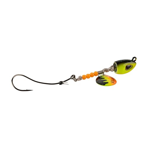 Berkley Bladed Rawler Jig - color: Hot Chub, size: 3/8 oz - 1/0 Hook Size