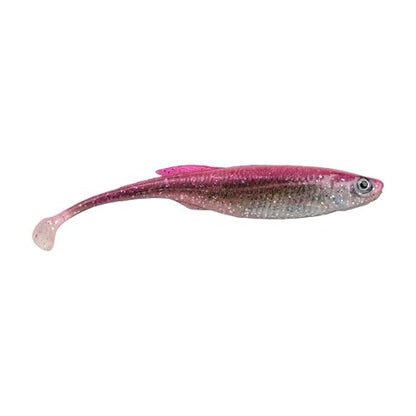 Berkley PowerBait Drip Swimmer Fishing Soft Bait - color: HD Pink Shiner, size: 5"
