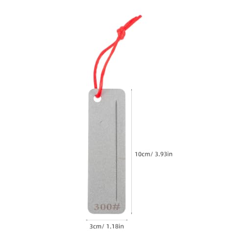 Gatuida Portable Fish Hook Sharpener Tool with Diamond-plated Iron for High Efficiency and Wear-resistant Sharpening of Fish Hooks and Knives, Compact Design for Outdoor Activities