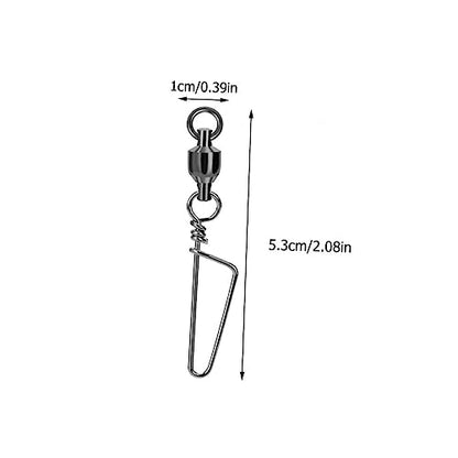 balacoo Pin Swivel Fishing Tackle Hooks Equipment para Cool Fishing Lures Pole Fishing Accessories Wire Plant