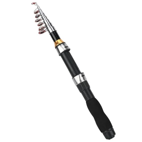 Telescopic Fishing Rod Mini Sea and Ice Fishing Pole Universal Portable Short Pole Ice Fishing Rod Tools for Saltwater Freshwater - size: 1.7m