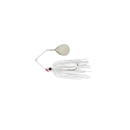 Redman Spinner Bait by Jimmy Houston, 3/8 Ounce Colorado Spinnerbait - color: White