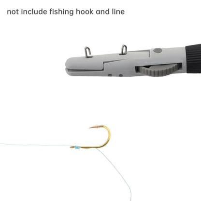 Fishing Line Tie Tool, Fishing Hook Tier Line Tying Tool, Hook Threader, Fast Tying Knot