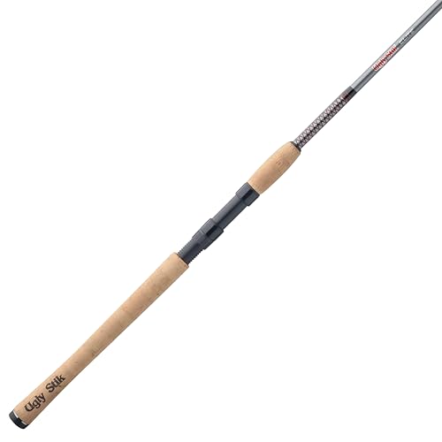 Ugly Stik Elite Salmon/Steelhead Spinning Fishing Rod - size: 9' - Medium - 2pc, style: New Model