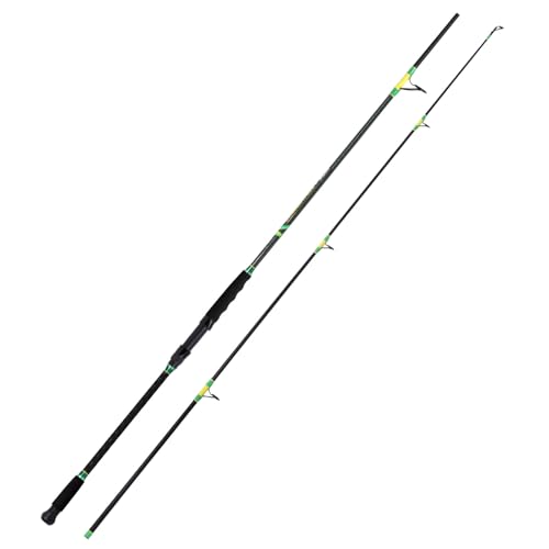 Fiblink 2-Piece Surf Spinning/Casting Fishing Rod, Carbon Fiber Fishing Rod(8’/8’6”/9’) - style: Spin / 8' / 2pc