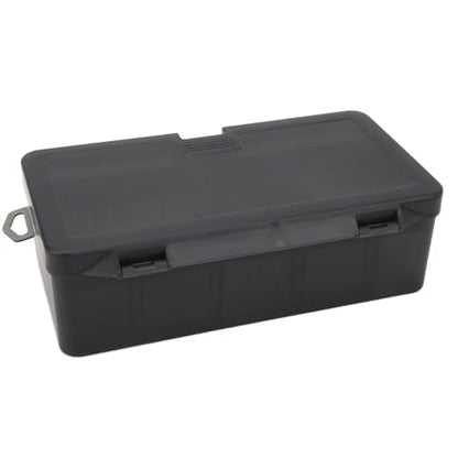 Fishing Tackle Box Water-proof Bait & Lure Organizer with Removable Dividers, Portable PP Plastic Storage for Fishing Accessories (21.5x12x6.7cm)‌