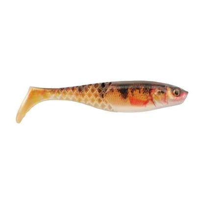 Berkley PowerBait Paddlin' PowerStinger Fishing Soft Bait - color: HD Yellow Perch, size: 3 1/2"