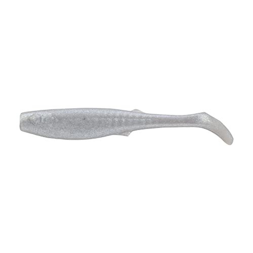 Berkley Gulp! Saltwater Paddleshad Fishing Soft Bait - color: Chrome, size: 3"