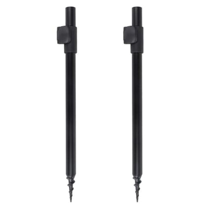 Fishing Rod Holder - Telescopic Aluminum Alloy Bank Stick for Bite Alarms, 11.8-20in Extending Rod Rest for Carp & Coarse Fishing on Lakes & Rivers‌