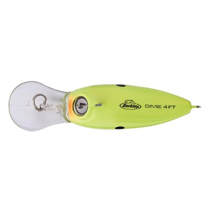Berkley Dime Fishing Hard Bait - color: Blue Chartreuse, size: 2in - 2/5 oz