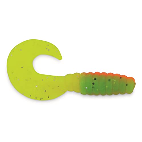 Berkley PowerBait Power Grubs Fishing Soft Bait - color: Black, size: 3" (15 Count)