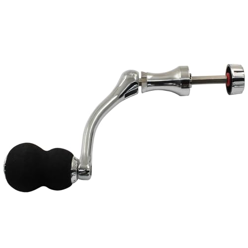 Jiozermi Fishing Spinning Reel Handle, Full Metal | Replacement Parts, Suitable for 1000-4000 Series