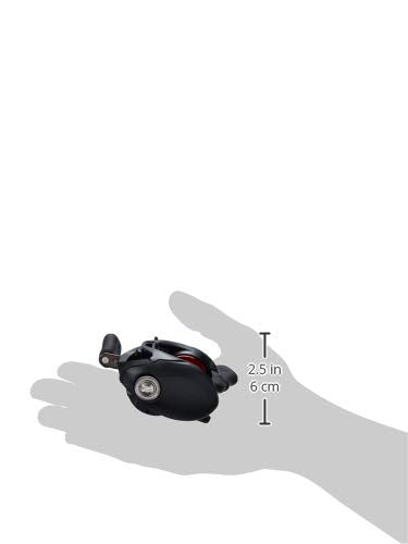 Daiwa Fuego CT Low Profile Baitcasting Reel – Aluminum CT Frame, Air Rotation System & Magforce Braking, Left/Right Hand Options - size: FGCT100HS