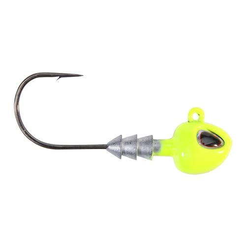 Berkley Fusion19 Hybrid Fishing Jigheads - color: Chartreuse, size: 4/0 Hook Size - 3/8 oz