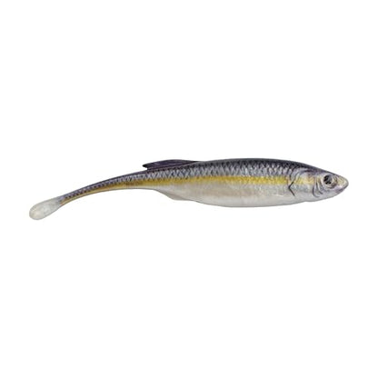 Berkley PowerBait Drip Minnow Fishing Soft Bait - color: Black Shad, size: 5"
