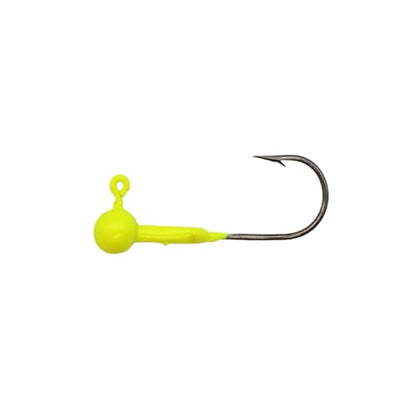 Crappie Magnet Double Cross 25 Packs Jig Heads - color: Chartreuse
