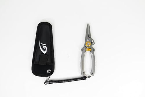 danco 2 Pack 7.5" Aluminum Fishing Side Cutters with Sheath, Fishing Line and Wire Cutter, Saltwater Safe, Fresh/Saltwater Fishing - style: 2Pack Side Cutter