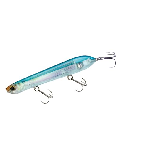 Duel Yo Zuri R 1373 3 Db Pencil Popper ' F 135 Mm 5 8 - color: Prism chartreuse silver