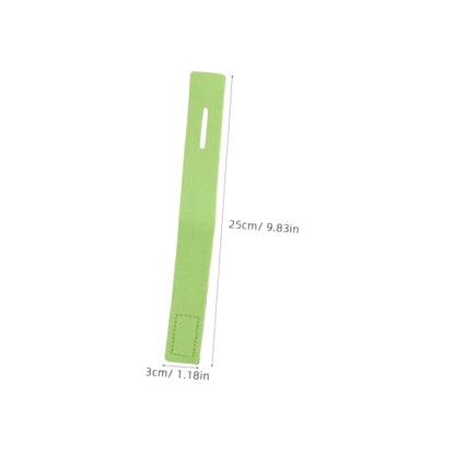 10pcs Fishing Rod Straps Elastic Anti-Slip Bands for Outdoor Fishing Pole Accessories Green 30x250mm Tackle Storage Holder for Boat Deck Gear