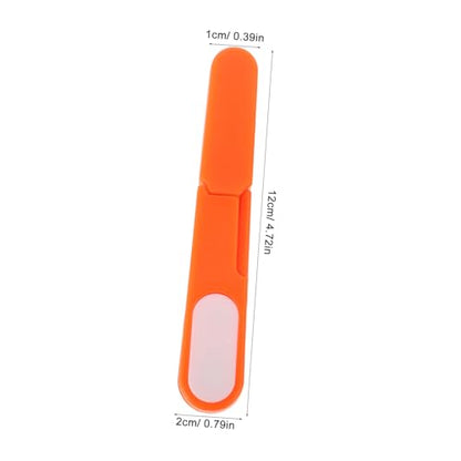 ibasenice Fishing Line Cutters Set Small Plastic Scissors Precision Braid Cutting Shears for Anglers Portable Mini Scissors for Crafts