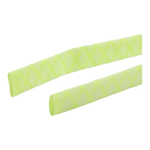 Glow-in-Dark Heat Shrink Tube for Fishing Rod Building, 3.3ft Wear-Resistant Grip Sleeve, Luminous Non-Slip Cover for Rod Handles and