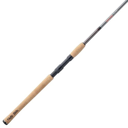 Ugly Stik Elite Salmon/Steelhead Spinning Fishing Rod - size: 8'6" - Medium Heavy - 2pc, style: New Model