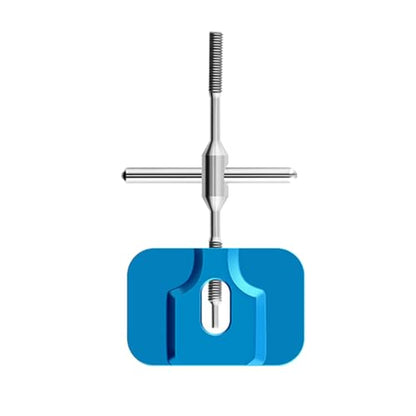 Spool Disassembling Wrench Reel Bearing Pin Remover Wheel Remover Tool Fishing Reel Ball Bearing Maintenance Aluminum Alloy Fishing Tool - color: Remover Blue