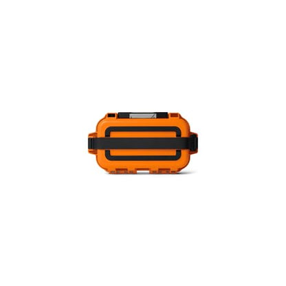 YETI LoadOut GoBox Collection, Divided Waterproof Cargo Case, Dry Box, Camera Case, Fishing Tackle Box - color: King Crab, size: GoBox 1